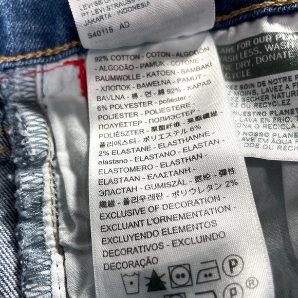 Levi’s 721 High Rise Side Stripe Jeans Size 29 - Picture 15 of 15